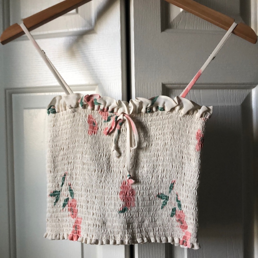 Stretchy Floral Top